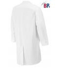 BP Unisex white 100% cotton long coat