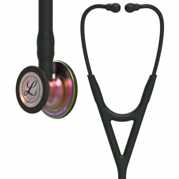 Littmann Cardiology IV Stethoscoop 6165 Rainbow Special Edition Zwarte Slang