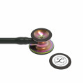 Стетоскоп Littmann Cardiology IV, черная трубка и оголовье, акустическая головка радужная, 69 см, 6165