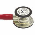 Littmann Cardiology IV Stethoscope 6176, Champagne-Finish Chestpiece, Burgundy Tube