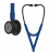 Littmann Cardiology IV Stethoscope 6168 Black-Finish Chestpiece Navy Blue Tube